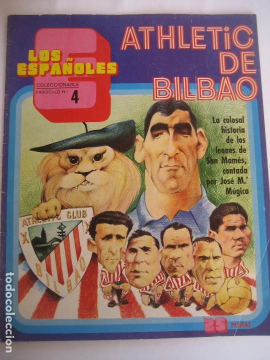 Coleccionismo deportivo: Los Espa&ntilde;oles. N&ordf; 4 . Athletic de Bilbao. 1972