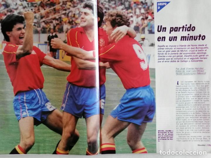 Collezionismo sportivo: REVISTA MUNDIAL MEXICO86 COLECCIONABLE NO.3 -INCLUYE POSTER CENTRAL