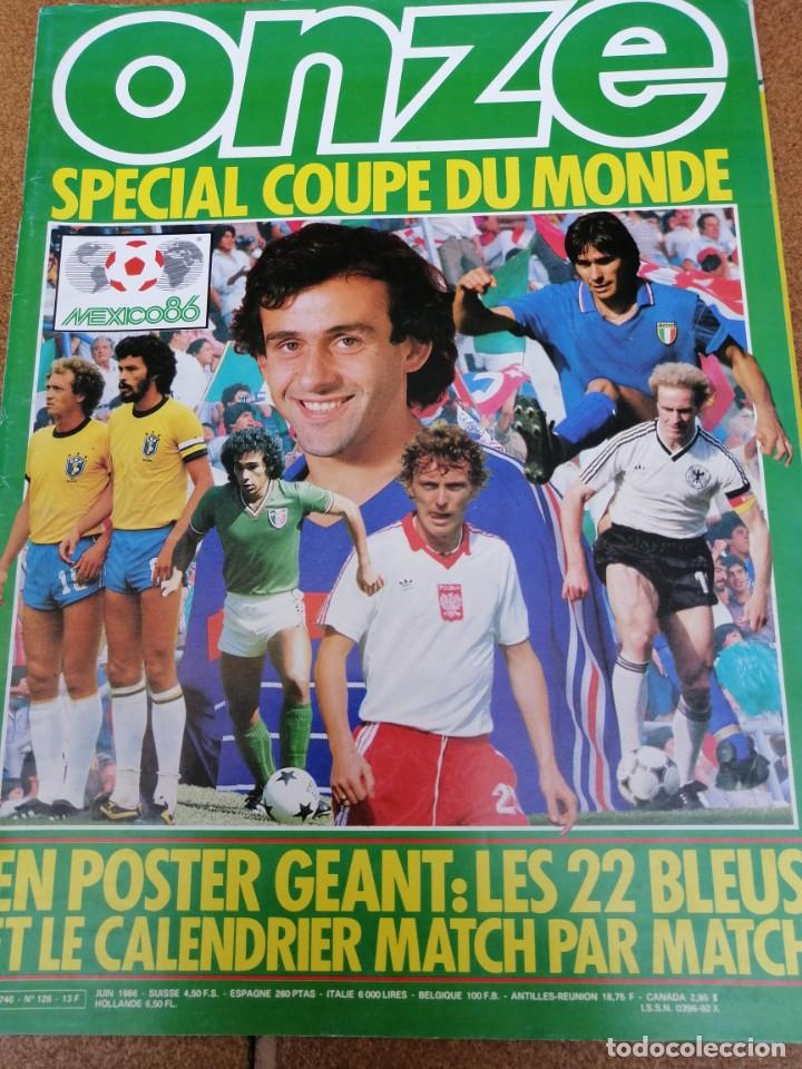 Collezionismo sportivo: REVISTA DEPORTIVA ONZE CON POSTER CENTRAL -EN FRANC&Eacute;S