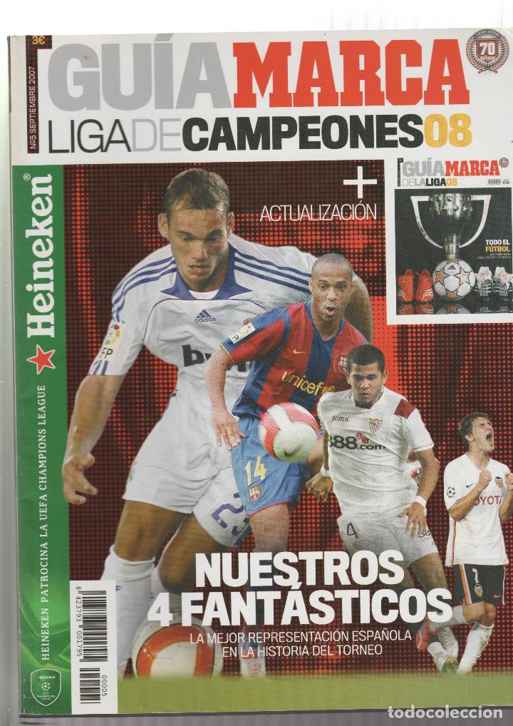 Coleccionismo deportivo: GUIA MARCA- LIGA DE CAMPEONES 08