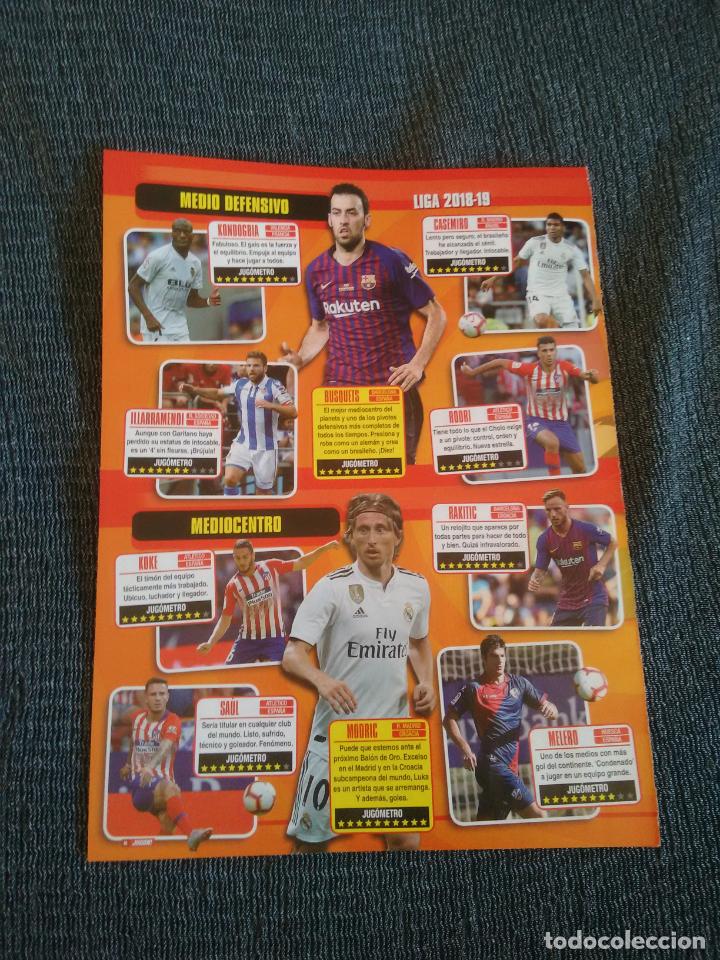 Coleccionismo deportivo: BUSQUETS MODRIC KOKE SA&Uacute;L RAKITIC MARCELO LENGLET REPORTAJE 2 P&Aacute;G REVISTA JUG&Oacute;N 2018-2019 LIGA 18-19