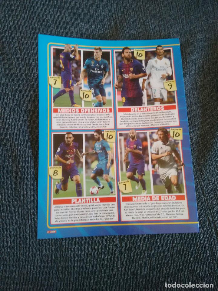 Coleccionismo deportivo: MESSI CRISTIANO INIESTA KROSS ISCO MODRIC RAMOS: REPORTAJE 2 P&Aacute;G REVISTA JUG&Oacute;N BARCELONA REAL MADRID