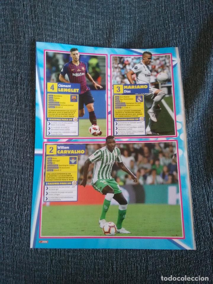 Sports collectibles: LENGLET MARIANO WILLIAM CARVALHO RODRIGO ARTHUR ANDR&Eacute; SILVA MARTINS - REPORTAJE 2 P&Aacute;G REVISTA JUG&Oacute;N
