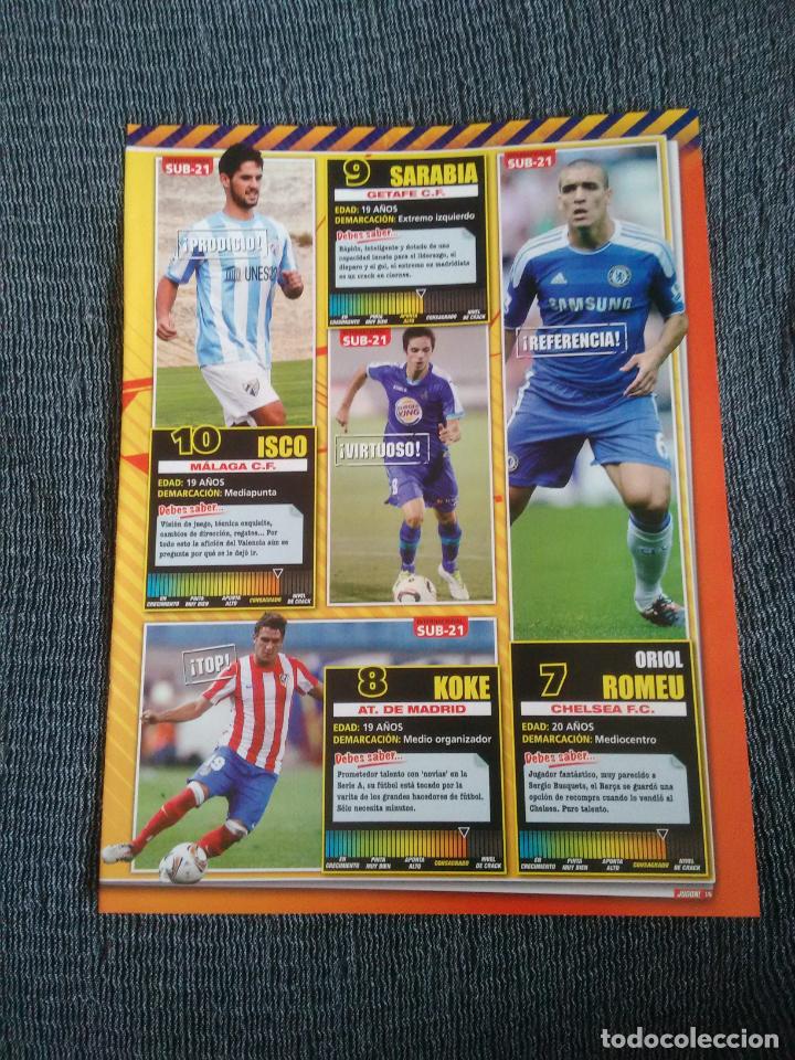 Coleccionismo deportivo: KOKE, ISCO, SARABIA, ORIOL ROMEU, CUENCA, BOJAN, CANALES, DE GEA - REPORTAJE 2 P&Aacute;GINA REVISTA JUG&Oacute;N