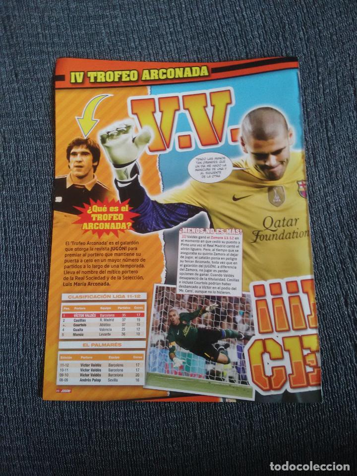 Collezionismo sportivo: TIPO P&Oacute;STER 1 P&Aacute;G V&Iacute;CTOR VALD&Eacute;S + REPORTAJE Y DATOS LEO MESSI BARCELONA BAR&Ccedil;A REVISTA JUG&Oacute;N