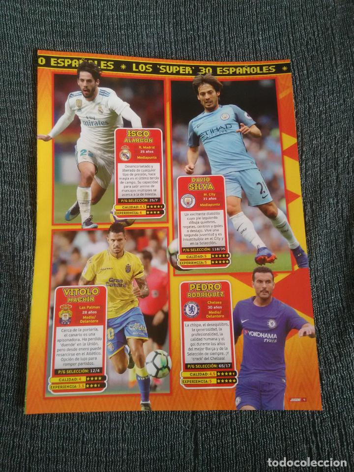 Coleccionismo deportivo: ISCO SILVA PEDRO VITOLO ASENSIO MORATA RODRIGO CALLEJ&Oacute;N - REPORTAJE 2 P&Aacute;G REVISTA JUG&Oacute;N