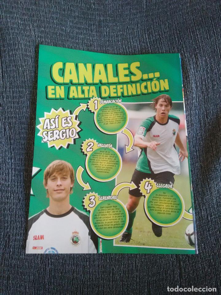 Colecionismo desportivo: SERGIO CANALES RACING SANTANDER TIPO P&Oacute;STER 1 P&Aacute;G REVISTA JUG&Oacute;N, MUNIAIN ATHLETIC BILBAO DIEGO COSTA