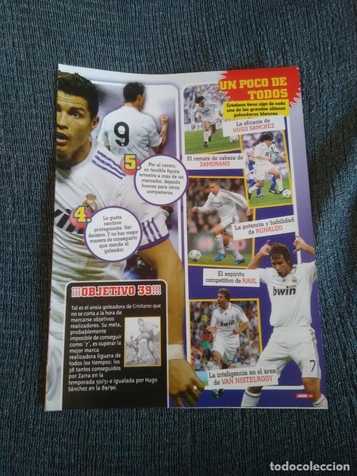 Sports collectibles: CRISTIANO RONALDO CR7 HUGO S&Aacute;NCHEZ ZAMORANO RAUL REAL MADRID REPORTAJE 1 P&Aacute;G REVISTA JUG&Oacute;N, MALLORCA