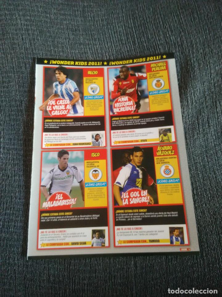 Coleccionismo deportivo: RECIO M&Aacute;LAGA ISCO VALENCIA &Aacute;LVARO V&Aacute;ZQUEZ ESPANYOL MICHAEL PEREIRA MALLORCA REVISTA JUG&Oacute;N