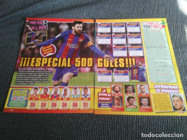 Coleccionismo deportivo: LEO MESSI BARCELONA BAR&Ccedil;A ESPECIAL 500 GOLES REPORTAJE 2 P&Aacute;G REVISTA JUG&Oacute;N + KROOS REAL MADRID