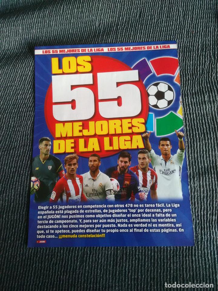 Coleccionismo deportivo: SERGIO RICO GRIEZMANN RAMOS MESSI KOKE CRISTIANO RONALDO REPORTAJE REVISTA JUG&Oacute;N + GABRIEL Y CARCELA