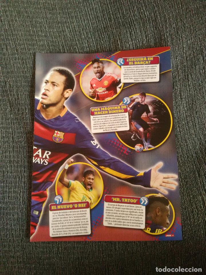 Coleccionismo deportivo: NEYMAR BARCELONA BAR&Ccedil;A BRASIL STARS BETIS JOAQU&Iacute;N RUB&Eacute;N CASTRO CEBALLOS REPORTAJE REVISTA JUG&Oacute;N