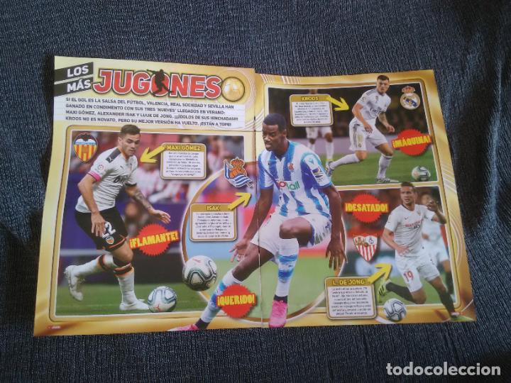 Coleccionismo deportivo: REPORTAJE 2 P&Aacute;G LOS + JUGONES MAXI G&Oacute;MEZ ISAK KROOS LUUK DE JONG LIGA 2019-2020 LA&Iacute;NEZ MELENDO