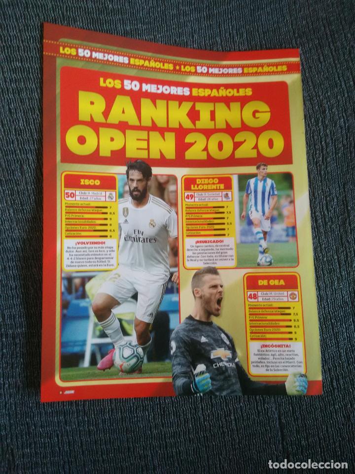 Coleccionismo deportivo: ISCO REAL MADRID DIEGO LLORENTE REAL SOCIEDAD DE GEA MANCHESTER UNITED REPORTAJE 1 P&Aacute;G REVISTA JUG&Oacute;N