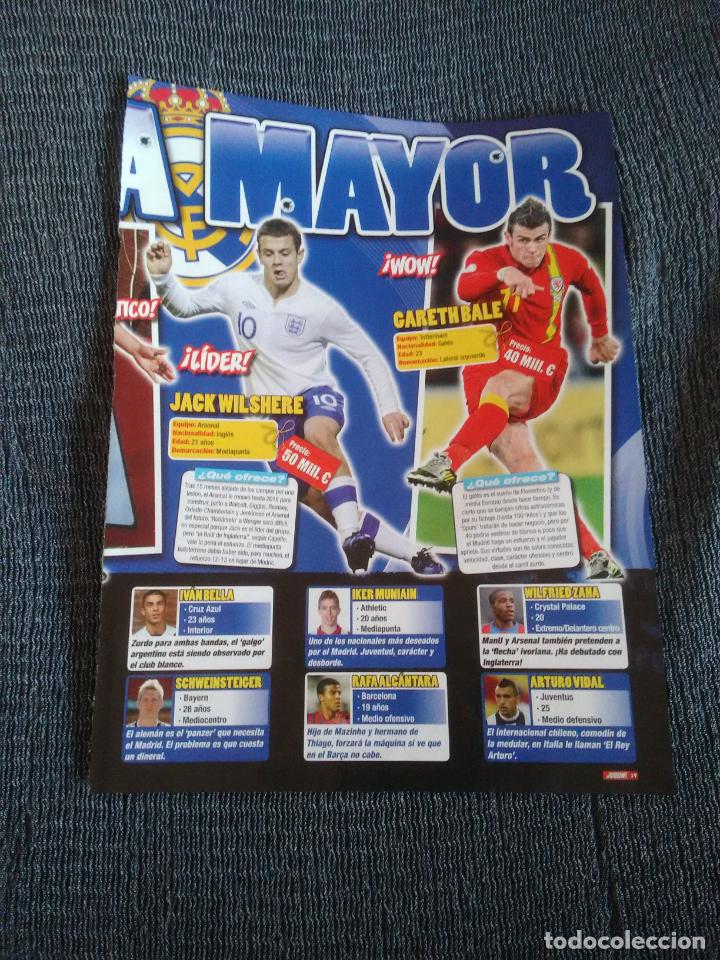 Coleccionismo deportivo: JACK WILSHERE INGLATERRA GARETH BALE GALES ISCO M&Aacute;LAGA REPORTAJE 2 P&Aacute;G REVISTA JUG&Oacute;N