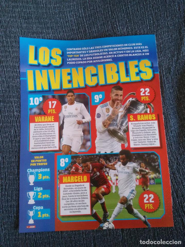 Coleccionismo deportivo: VARANE SERGIO RAMOS Y MARCELO REAL MADRID - REPORTAJE 1 P&Aacute;G REVISTA JUG&Oacute;N