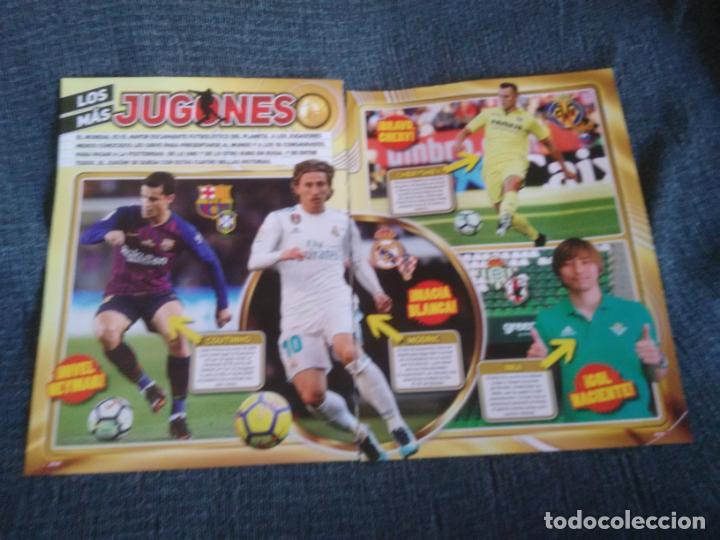 Coleccionismo deportivo: REPORTAJE 2 P&Aacute;G LOS + JUGONES COUTINHO BARCELONA INUI BETIS MODRIC REAL MADRID CHERYSHEV VILLARREAL