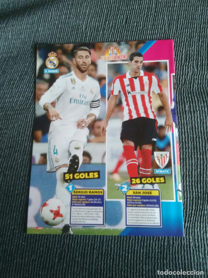 Coleccionismo deportivo: SERGIO RAMOS REAL MADRID Y SAN JOS&Eacute; ATHLETIC CLUB BILBAO + STARS GIRONA BORJA STUANI GORKA IRAIZOZ
