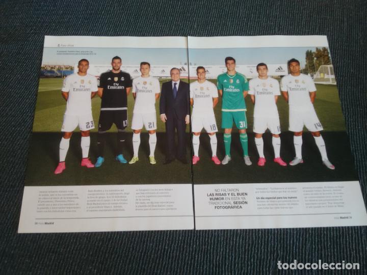 Coleccionismo deportivo: CASEMIRO LUCAS KOVACIC CASILLA REAL MADRID TIPO P&Oacute;STER 2 P&Aacute;G REVISTA HALA MADRID + MARCELO MODRIC