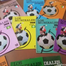 Coleccionismo deportivo: LOS MUNDIALES FÚTBOL. COLECCIÓN COMPLETA 31 FASCICULOS.