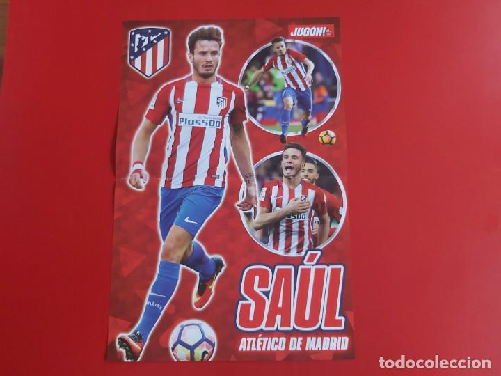 Collectionnisme sportif: POSTER REVISTA JUGON SAUL ATLETICO DE MADRID