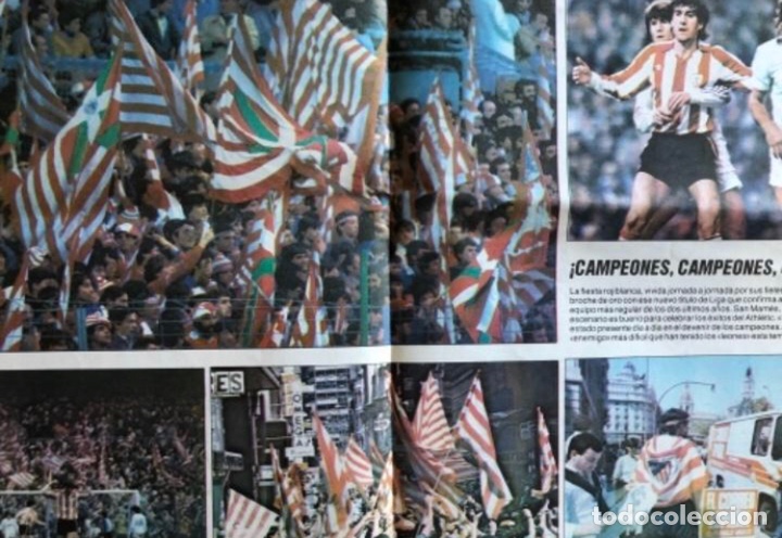 Coleccionismo deportivo: ATHLETIC CLUB BILBAO, CAMPEONES LIGA 1983/84. SUPLEMENTO ESPECIAL EL CORREO ESPAÑOL. 30/2/1984. - Foto 7 - 211442394