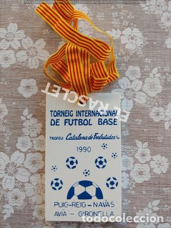 Coleccionismo deportivo: ANTIG&Uuml;O TORNEO INTERNACIONAL DE FUTBOL BASE - PUIG-REIG 1990