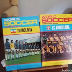Coleccionismo deportivo: EUROCOPA 1972 Y 1976. WORLD SOCCER. REVISTA INGLESA.