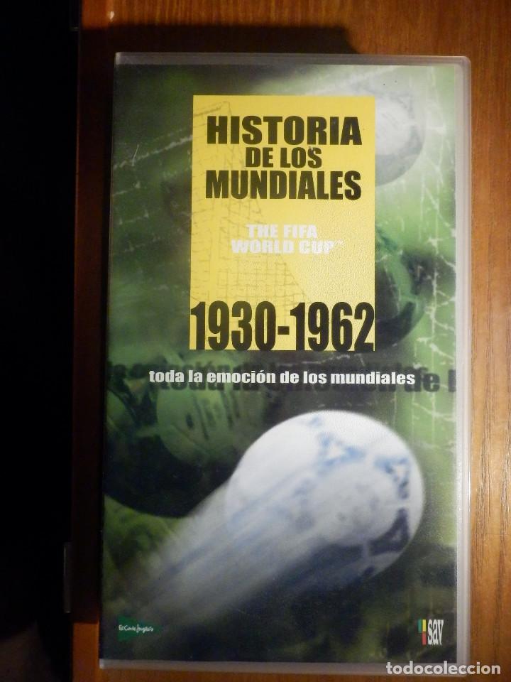 DOCUMENTAL FUTBOL - VIDEO VHS - LA HISTORIA DE LOS MUNDIALES - 1930 A 1962 - SAV (Coleccionismo Deportivo - Revistas y Periódicos - otros Fútbol)