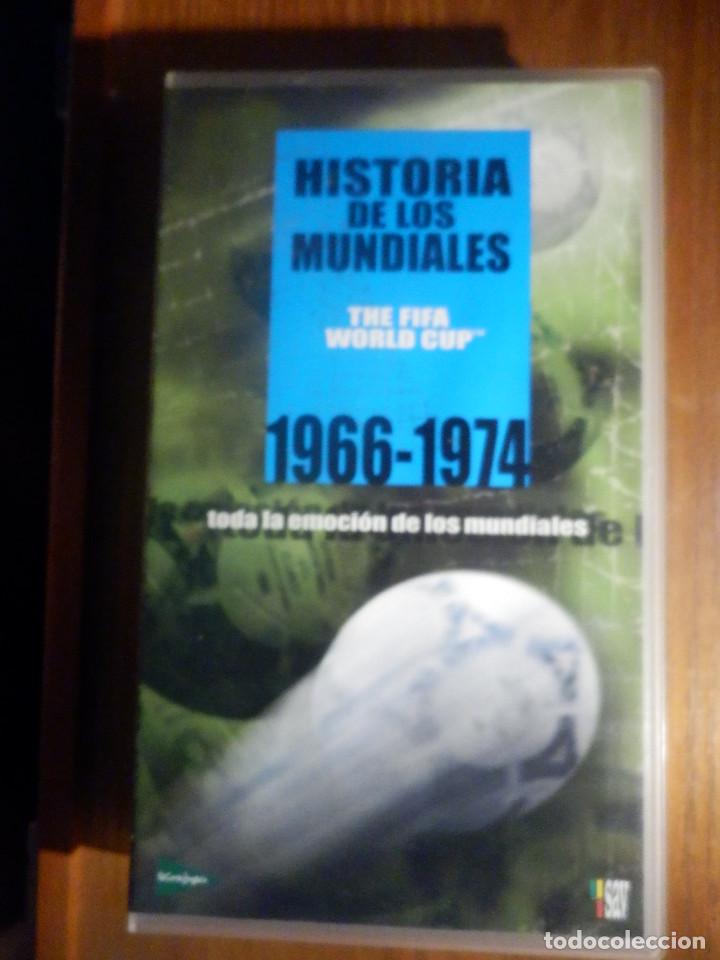 DOCUMENTAL FUTBOL - VIDEO VHS - LA HISTORIA DE LOS MUNDIALES - 1966 A 1974 - SAV (Coleccionismo Deportivo - Revistas y Periódicos - otros Fútbol)