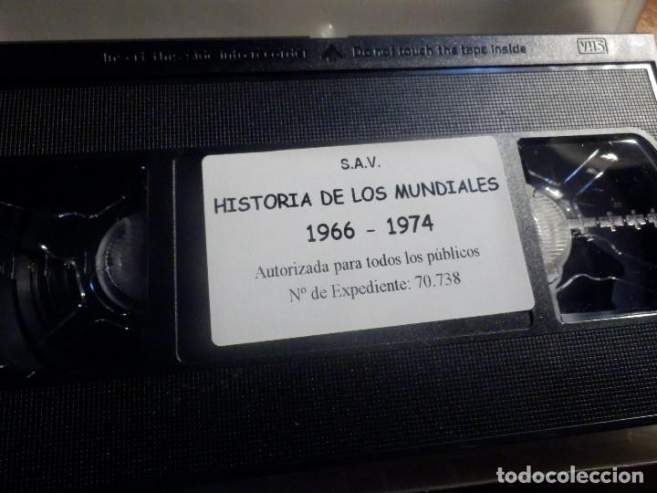 Coleccionismo deportivo: Documental Futbol - Video VHS - La historia de los mundiales - 1966 a 1974 - SAV - Foto 2 - 213390615