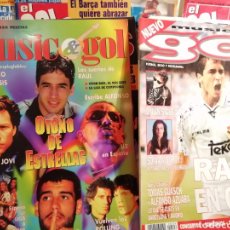 Coleccionismo deportivo: REVISTA MUSIC& GOL. NÚMERO 1. AÑOS 90
