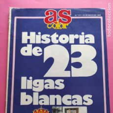 Coleccionismo deportivo: EXTRA DIARIO AS COLOR REAL MADRID CAMPEON LIGA 87/88 REVISTA 23 LIGAS BLANCAS ESPECIAL 1987/1988