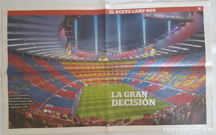 Coleccionismo deportivo: EL NUEVO CAMP NOU, MARZO 2014
