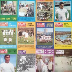 Coleccionismo deportivo: LOTE 12 REVISTA OFICIAL REAL MADRID 1969 COMPLETO Nº 224-225-226-227-228-229-230-231-232-233-234-235