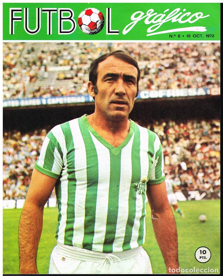 Sports collectibles: F&Uacute;TBOL GR&Aacute;FICO N&ordm; 6 - PORTADA DEL SOL POSTER SPORTING GIJON - 1972 SOLO PORTADA Y CONTRAPORTADA