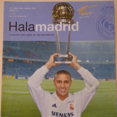 Coleccionismo deportivo: REVISTA DEL REAL MADRID CLUB DE FÚTBOL BALONCESTO. Nº 5 FEBRERO 2003. ROBERTO CARLOS. 350GR. Lote 221166803
