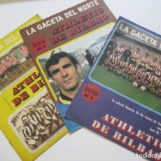 Coleccionismo deportivo: ATHLETIC CLUB DE BILBAO-FASCICULOS NUMEROS 1,2 Y 3-SAN MAMES,IRIBAR...-FUTBOL-VER FOTOS-(V-22.344). Lote 221307328