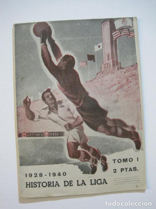 Coleccionismo deportivo: FUTBOL-HISTORIA DE LA LIGA 1928 · 1940-TOMO I-REVISTA ANTIGUA FUTBOL-VER FOTOS-(K-718) - Foto 2 - 221309552