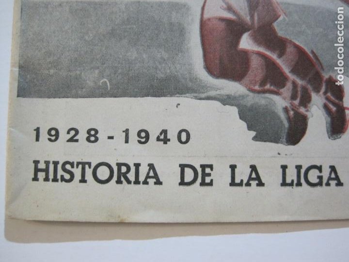 Coleccionismo deportivo: FUTBOL-HISTORIA DE LA LIGA 1928 · 1940-TOMO I-REVISTA ANTIGUA FUTBOL-VER FOTOS-(K-718) - Foto 3 - 221309552