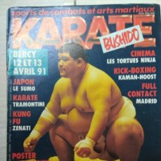 Coleccionismo deportivo: REVISTA FRANCESA ARTES MARCIALES KÁRATE BUSHIDO AÑOS 90