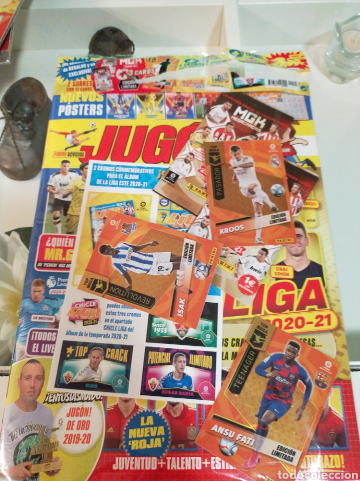 Collezionismo sportivo: Revista jugon 163 octubre 2020 abierta pero completa