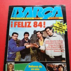 Coleccionismo deportivo: REVISTA LA SAGA DEL BARÇA Nº 13 1984 POSTER VICTOR MARADONA FC BARCELONA RESUMEN 1983 SCHUSTER