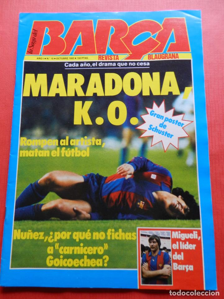 revista blaugrana la saga del barça nº 10 1983 - Comprar Revistas y ...