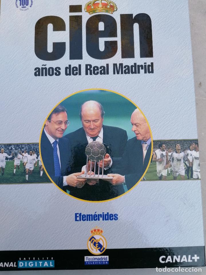 Coleccionismo deportivo: CIEN AÑOS DEL REAL MADRID: Efemérides - VVAA. Alfredo Relaño (dir.) TAPA DURA - Foto 1 - 224181956