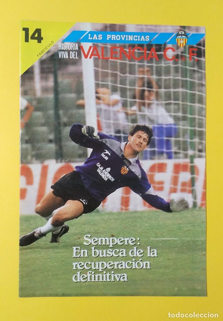 Coleccionismo deportivo: REVISTA HISTORIA VIVA DEL VALENCIA C.F. FASCICULO 14