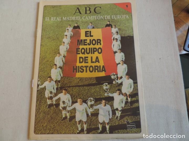 Coleccionismo deportivo: Extra ABC n&ordm;1 El Real Madrid, Campe&oacute;n de Europa