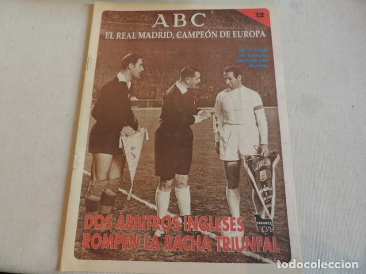 Coleccionismo deportivo: Extra ABC n&ordm;12 El Real Madrid, Campe&oacute;n de Europa. dos &aacute;rbitros ingleses rompen la racha triunfal