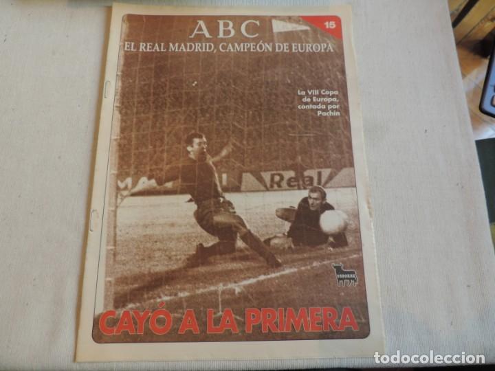 Coleccionismo deportivo: Extra ABC n&ordm;15 El Real Madrid, Campe&oacute;n de Europa. Cay&oacute; a la primera
