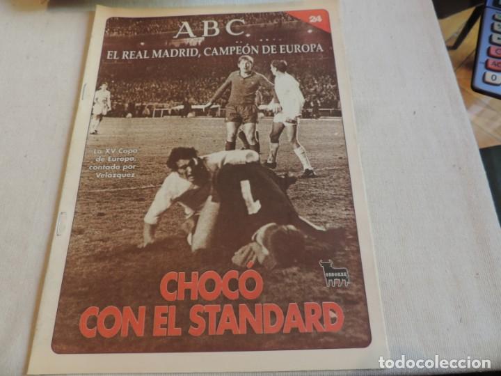 Coleccionismo deportivo: Extra ABC n&ordm;24 El Real Madrid, Campe&oacute;n de Europa. Choc&oacute; con el Standard